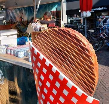 stroopwafel-polyester